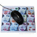 All over print microfiber cleaning cloth mouse mat
